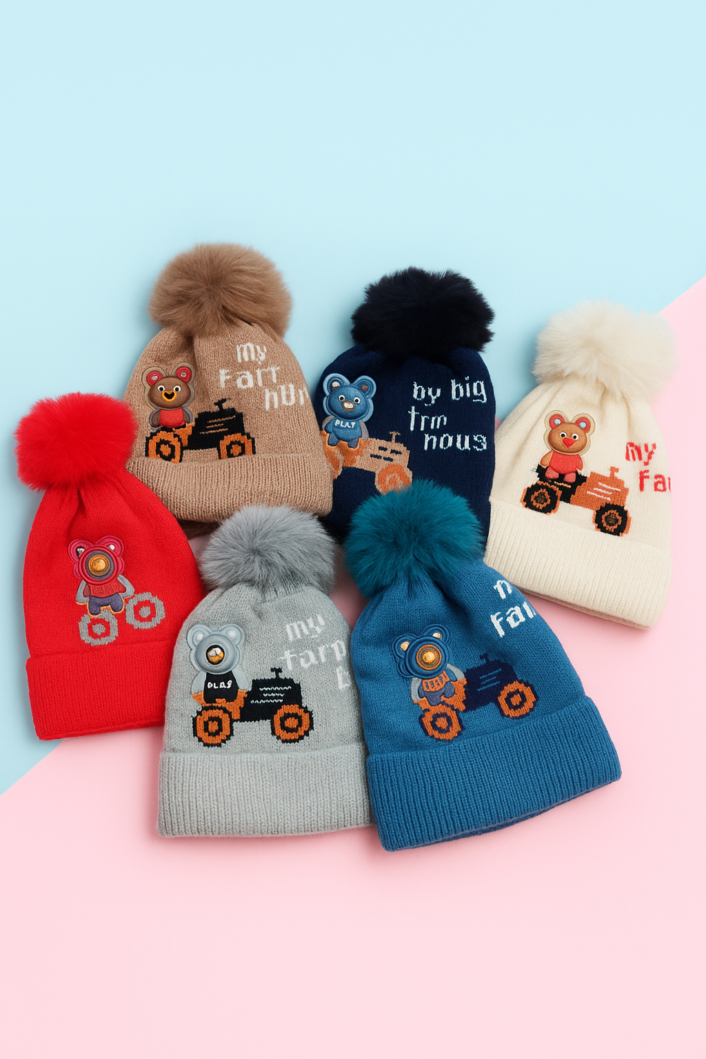 New Born Top wear Cap Woolen caps